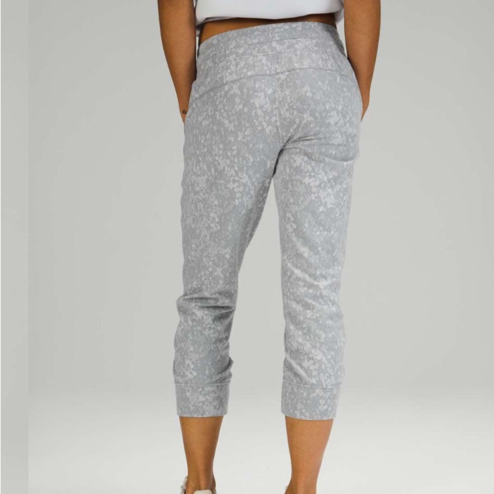 Lululemon Ready To Rulu Cropped Jacquard Rhino Gray Starlight Jogger